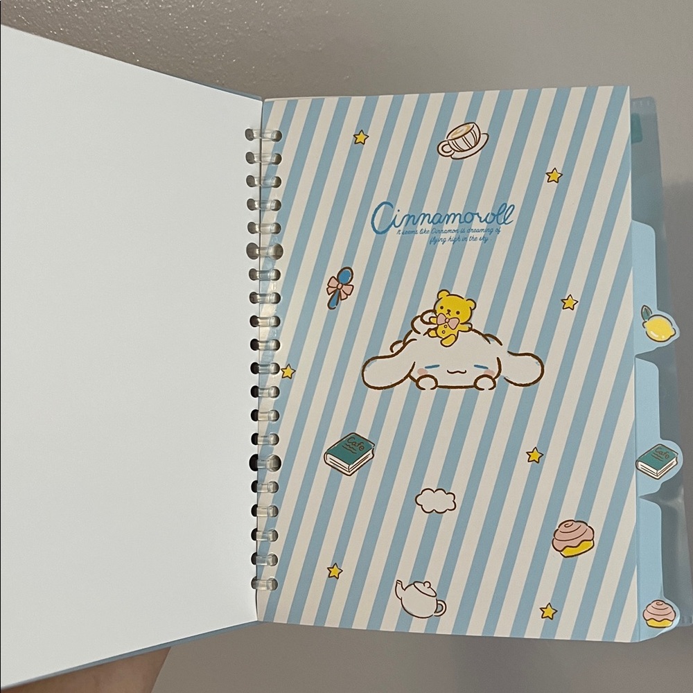 NEW Cinnamoroll Spiral Notebook - Picture 4 of 5